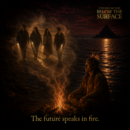 The future speaks in fire.
